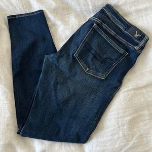 American Eagle super stretch super low jegging